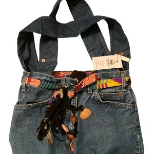 Denim bag up, cycled from vintage jeans